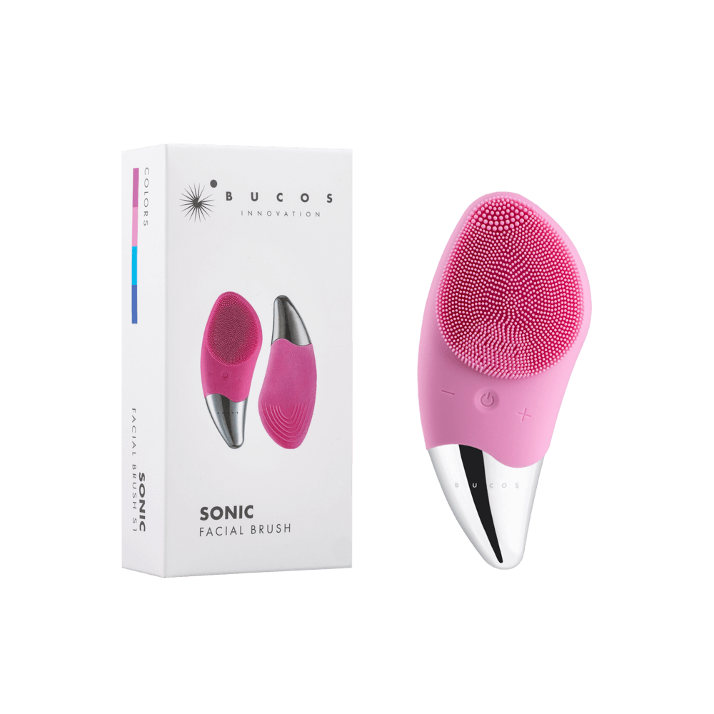 BUCOS Sonic Facial Brush S1 PASTEL PINK